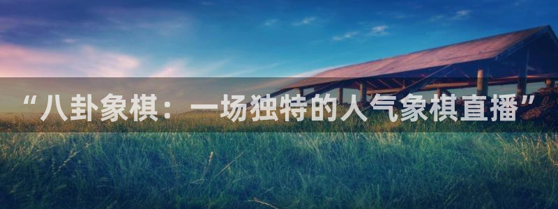 88看球nba免费直播：“八卦象棋：一场独特的人气象棋直播”